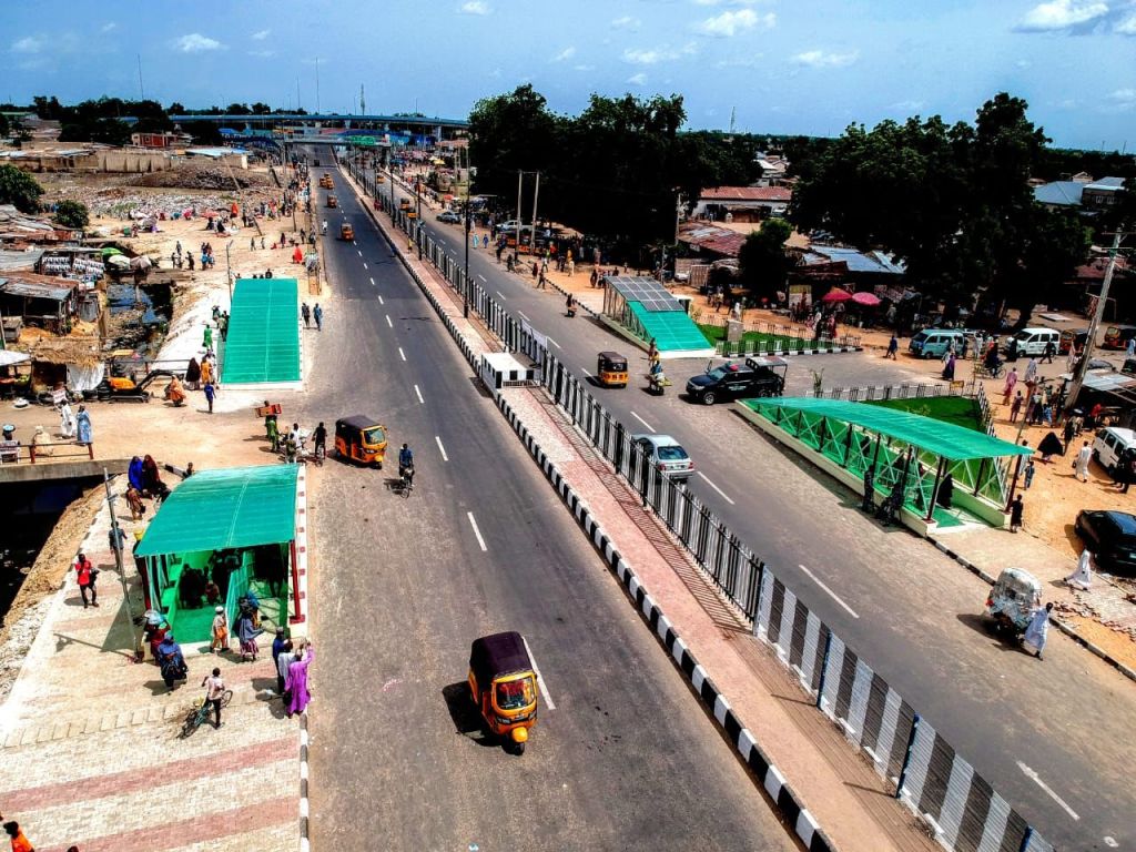 PHOTO NEWS: Gov Zulum makes history in 100 Days Builds first-of-its-kind underpass pedestrian&nbsp;tunnel