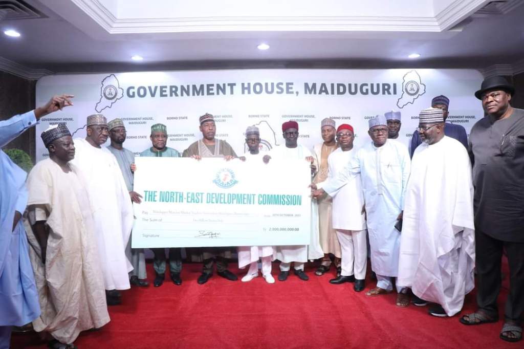 NEDC Donates ₦2 Billion To Maiduguri Market Fire Victims                   ~ as Governor Zulum assures judicious&nbsp;sharing