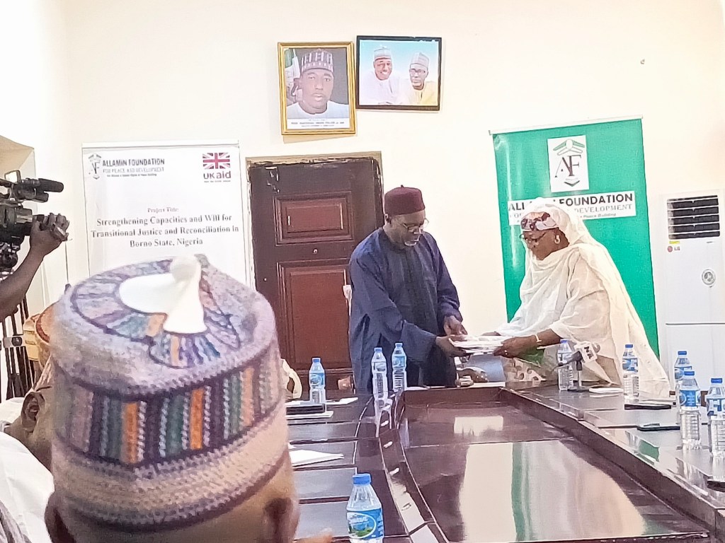 Borno Religion Affairs Ministry Commends Allamin Foundation, To Partner on Post-Conflict Reconciliation&nbsp;Process