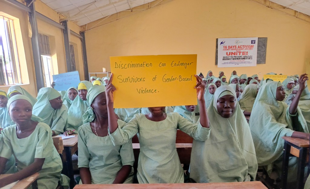 #16Days: Collaboration of Small NGOs Empowers Female Students Through GBV Awareness Workshop in&nbsp;Maiduguri