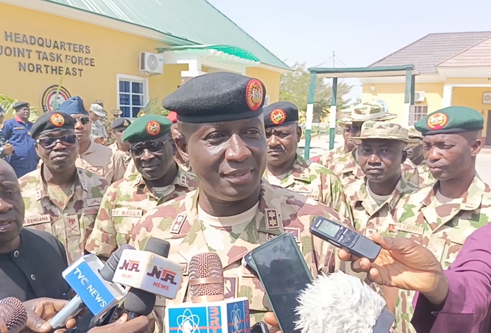 General Wahidi Shaibu Takes Helm of Operation Hadin Kai, Pledges to Fulfill Mission&nbsp;Objectives