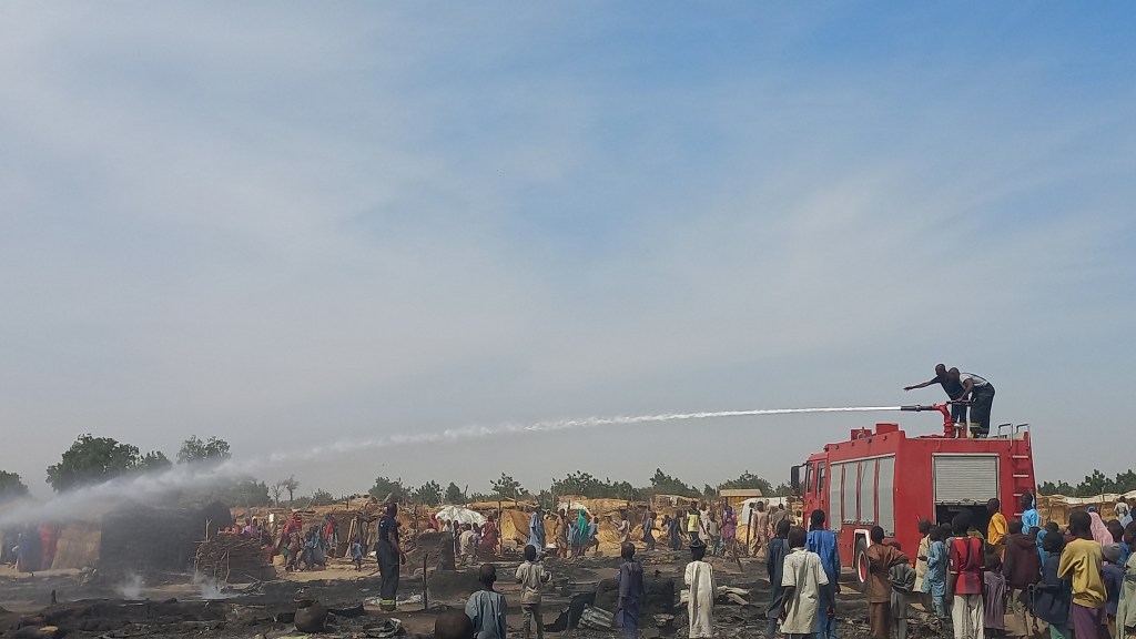 Wildfire Claims Life of 12-Year-Old Girl  in Maiduguri IDP&nbsp;Camp