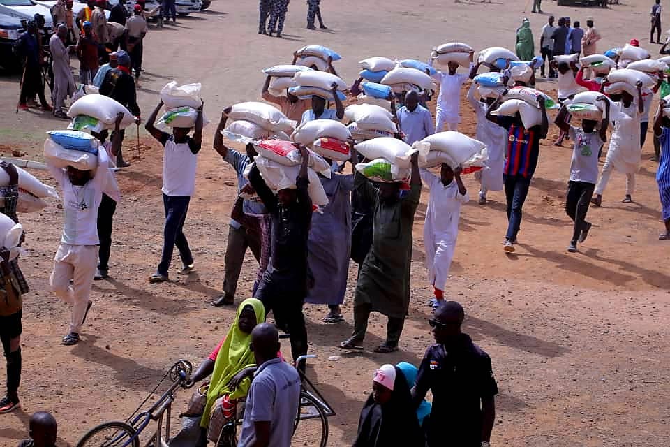 Governor Zulum Helps 52,500 Families Combat Hunger In Yet Another Mass Food&nbsp;Distribution