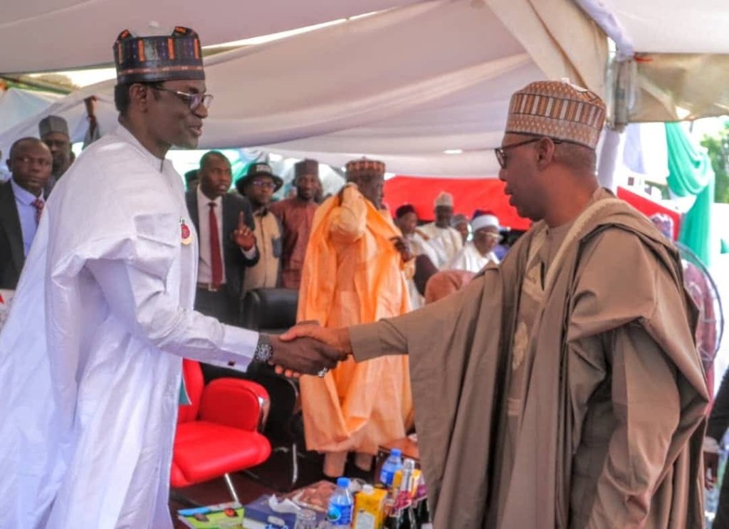 Yobe’s Governor Buni Honored in Maiduguri as Borno Unveils New Housing, Bridge&nbsp;Projects