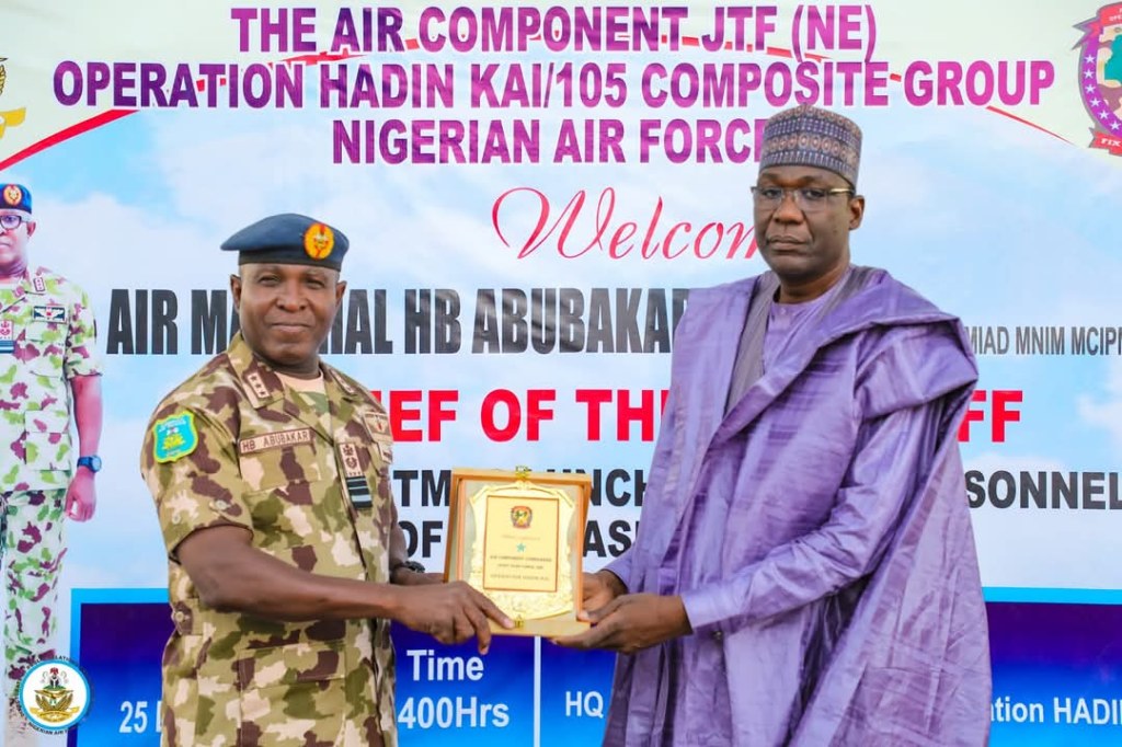 Borno Governor Celebrates Air Force’s Dual Role in Security and Humanitarian&nbsp;Aid