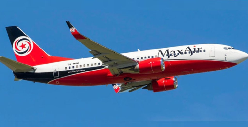 Major Disaster Averted: Max Air Plane Catches Fire Mid-Air in&nbsp;Maiduguri