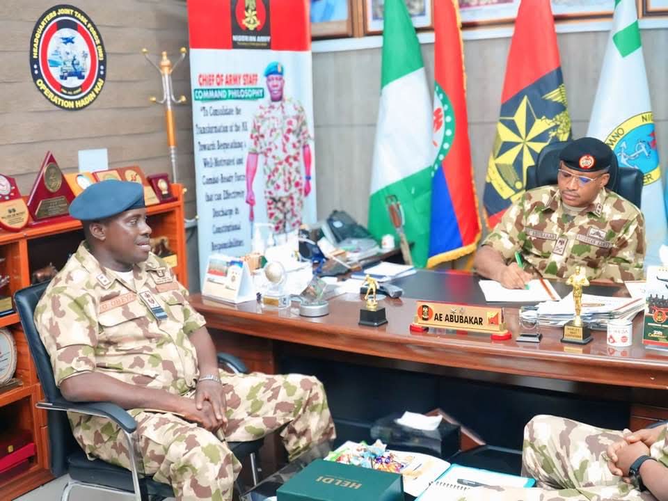 Air Force Commander Visits Counter-Insurgency Operation Hqrs in Maiduguri, Pledges&nbsp;Support