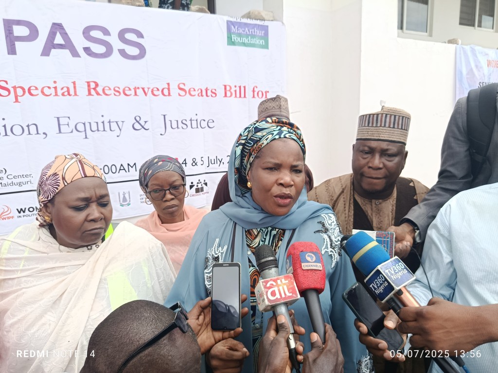 Most Male Parliamentarians Backing Reserved Seat for Women Bill&nbsp; ~ Zainab&nbsp;Gimba