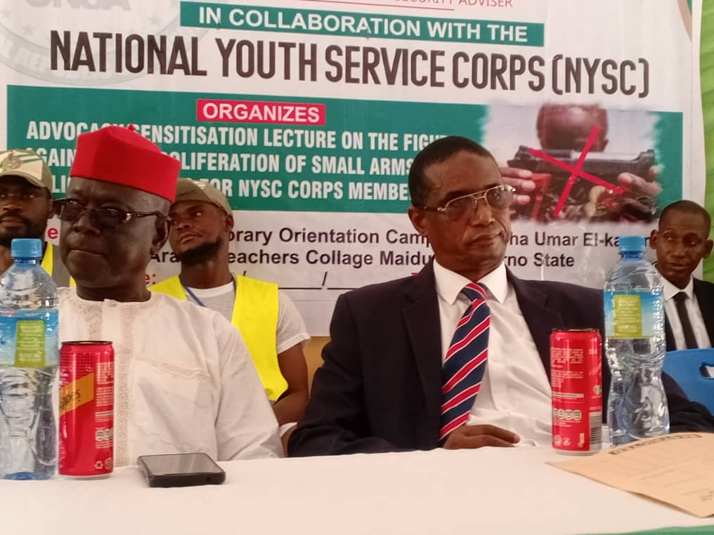 Nigerian Youth Corps Members Urged to Combat Illicit Arms in Borno&nbsp;State