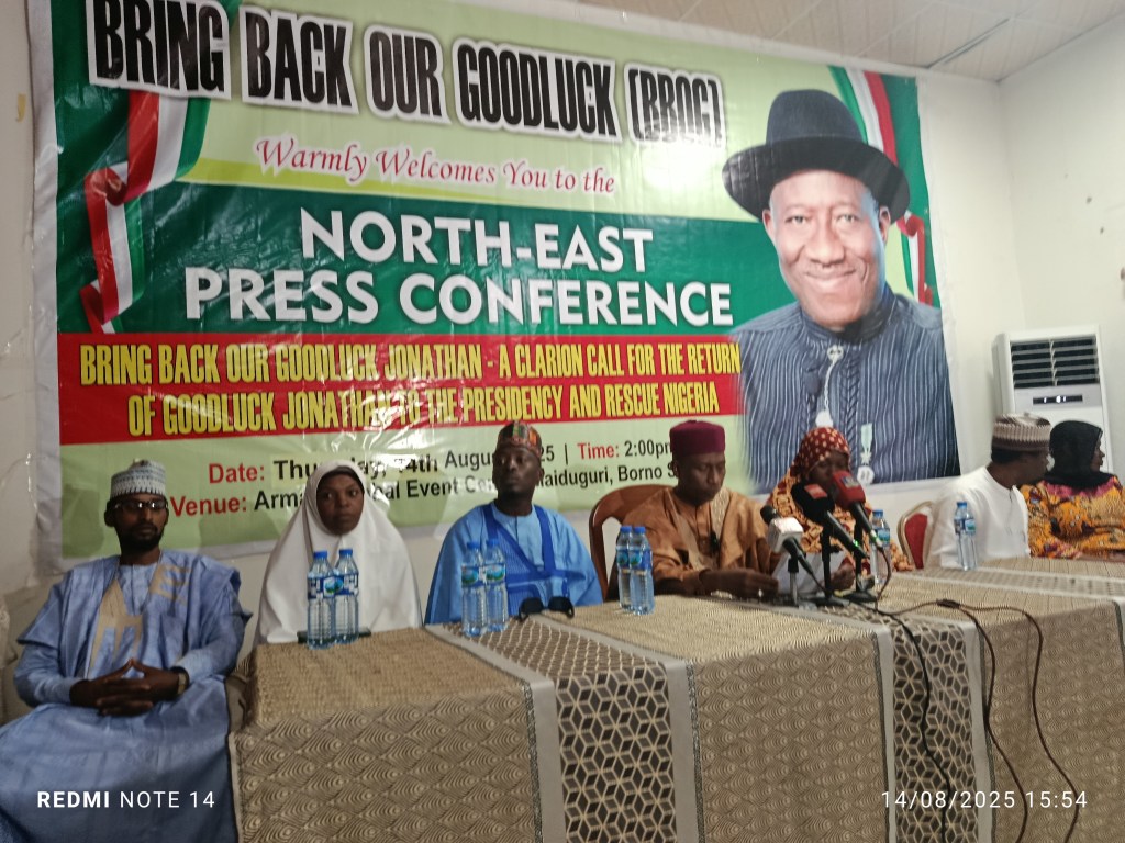 2027: Northeast Group Apologizes to Good Jonathan, Asks Him to Run for&nbsp;President