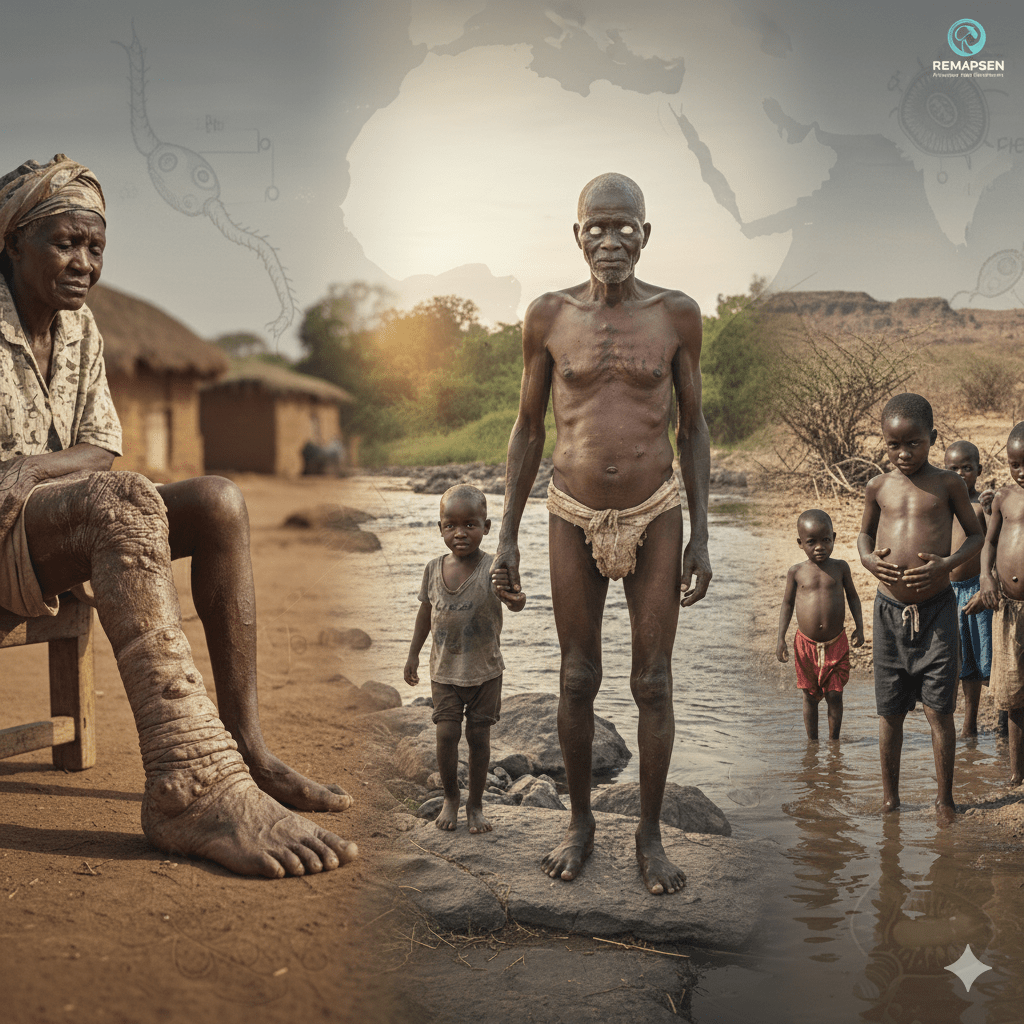 𝘽𝙧𝙚𝙖𝙠𝙞𝙣𝙜 𝙩𝙝𝙚 𝙎𝙞𝙡𝙚𝙣𝙘𝙚: REMAPSEN Mobilizes African Journalists to Battle ‘Neglected’ Diseases