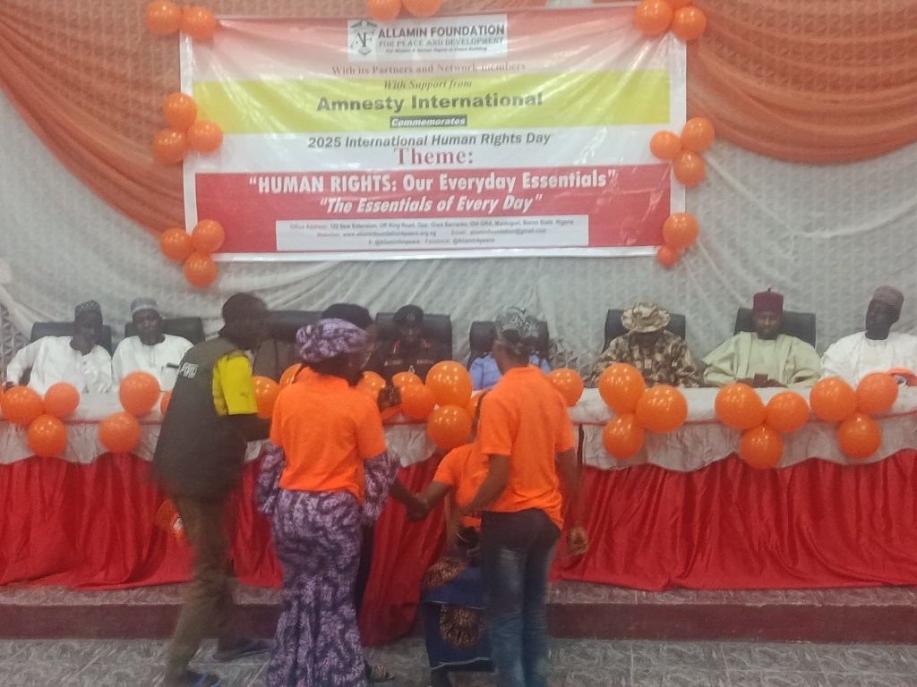Allamin Foundation, Amnesty International Mark Human Rights Day in&nbsp;Maiduguri