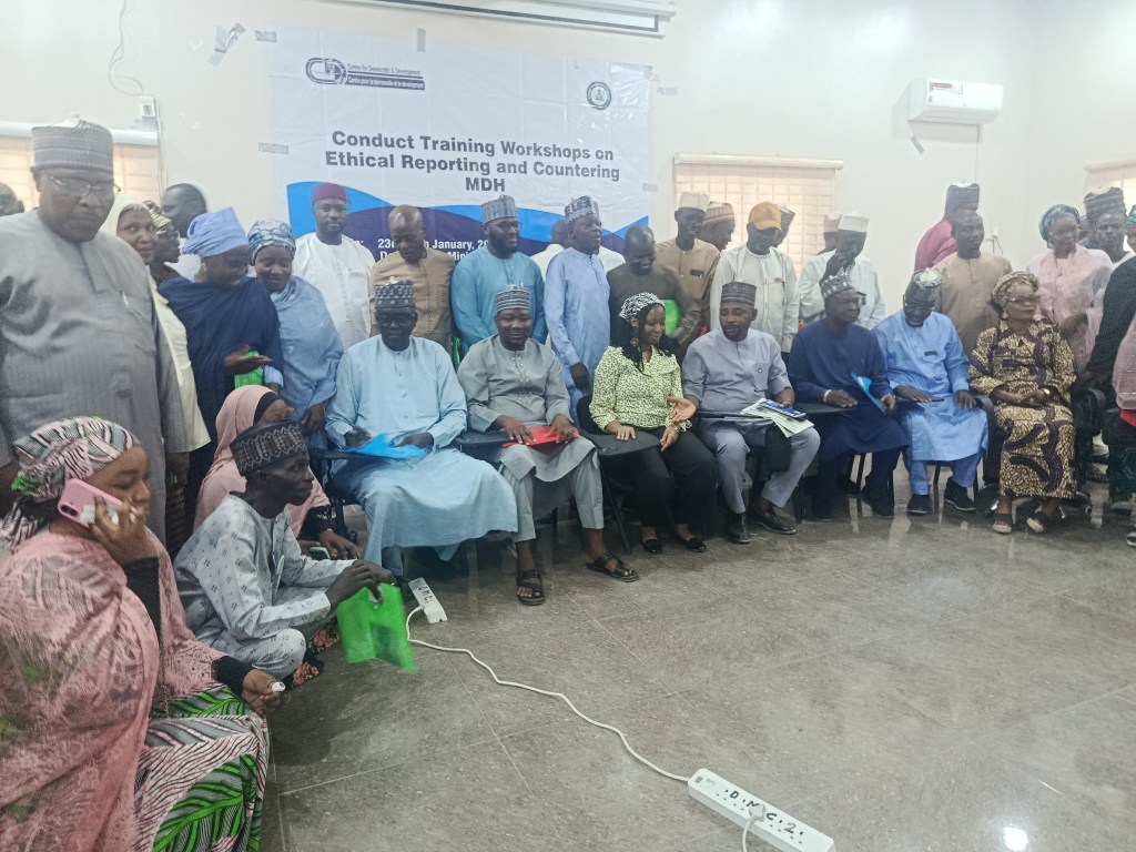 Borno Journalists Set to Tackle Fake News as CDD-West Africa Hosts Major Training