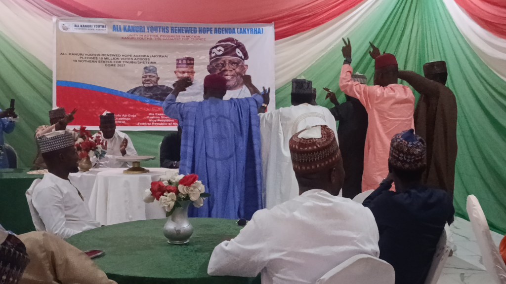 2027: Kanuri youth group pledges 10 million votes for Tinubu,&nbsp;Shettima